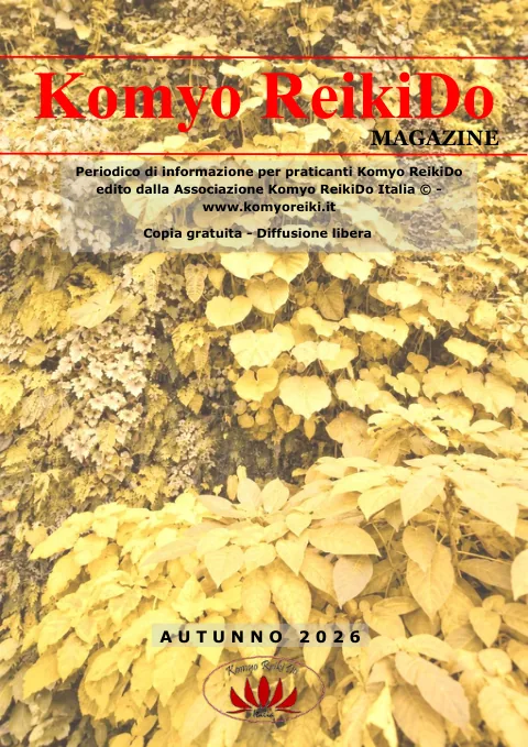 Copertina Magazine Komyo ReikiDo — Autunno 2026